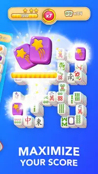 Mahjong Jigsaw Puzzle Game Screen Shot 2
