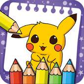 Coloring Book for Pokem Monsters