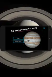 Solar System Newtonian Sim 3D Screen Shot 0