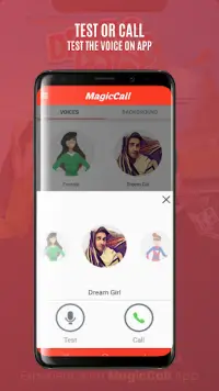 Magic Call - Aplikasi Tukar Suara Screen Shot 1