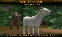 Bear 3D simulator -Wild Attack Screen Shot 2