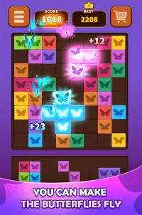 Triple Butterfly: block puzzle Screen Shot 1