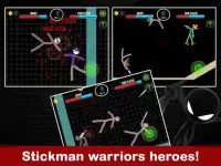 Stickmanのファイト2プレーヤー物理学のゲーム Screen Shot 3