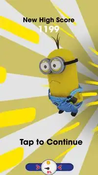 Subway minion banana Adventure Rush Screen Shot 1