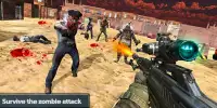 Zombie survival shooting-Fps offline killer Screen Shot 0