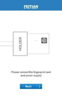 Fingerprint Card Manager Screen Shot 1