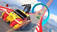 Superhero GT Racing Car Stunt: Mega Ramp Car Games Screen Shot 0