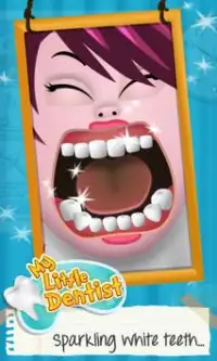 Meu dentista Little-jogo livre Screen Shot 1