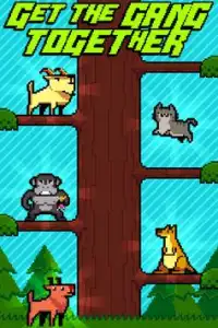 Goat Up! Free Animal Tree Climber Game Screen Shot 1