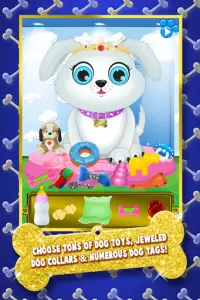 Newborn Baby Puppy Celebrity Pets - Dog Salon Game Screen Shot 3