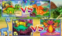 Dinosaur VS Dragon Puzzle: Jigsaw Free Games Screen Shot 4
