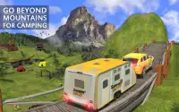 Offroad Camper Van Truck Simulator: Camping Car 3D Screen Shot 5