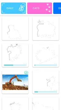 Dotly- connect dot to dot, free waiting room games Screen Shot 7