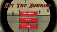 Scary Zombie-Jagd Screen Shot 0