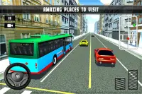 Otobüs Sürücüsü 3D Simülatörü Oyunu 2018 Screen Shot 3