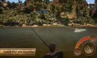 Bass Fishing Hunt 3D - catching fish game Screen Shot 1