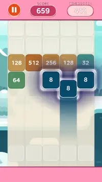 Merge Block Puzzle - 2048 Game Screen Shot 4