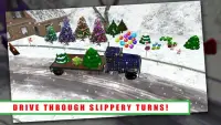 camiones transporte Navidad Screen Shot 3
