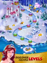 Princess Gold Coin Dozer Party Screen Shot 9