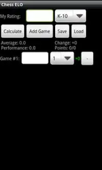 Chess ELO Screen Shot 0