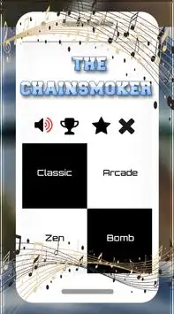 The Chainsmokers Piano Tiles Screen Shot 0