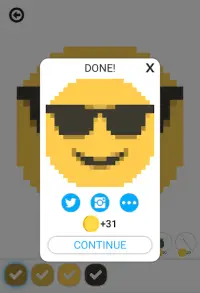 Emoji Color Pixel Art Screen Shot 0