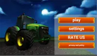 Tractor For Farming 3d Simulation - 2020 Games Screen Shot 0