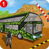 Armée Commandos Coach Transport Bus Simulator 2019