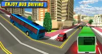 도시 버스 시뮬레이터 2019 : 코치 드라이빙 게임 Screen Shot 2