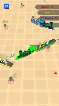 Train War .io Screen Shot 2