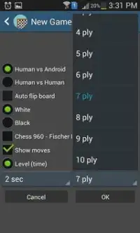 Chess game Screen Shot 4