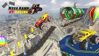 Mega Ramp Car Stunt GT Racing Drive Game Screen Shot 0