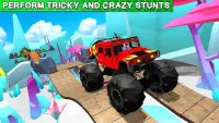 Uphill Monster Truck Mountain Climb: Stunt Screen Shot 0