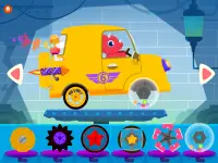 Coche de dinosaurio -Juegos de camiones para niños Screen Shot 11