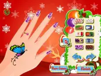 Nail art christmas games Screen Shot 5