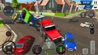 simulator trak pengangkut kereta 2019 - Truck Sim Screen Shot 2