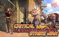 Критический терроризм Стреляй в войну: игра FPS Screen Shot 0