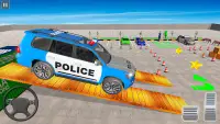 Modern Police Car Parking Game Screen Shot 4