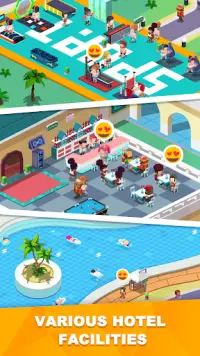 Sim Hotel Tycoon: Tycoon Games Screen Shot 14