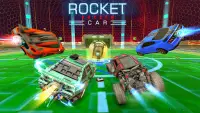 Cohete fútbol Car liga - Juegos de carro de fútbol Screen Shot 1