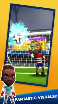 Flick Soccer League - Penalty Shot Game Screen Shot 2