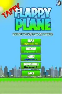 Tappy Flappy Plane Screen Shot 1