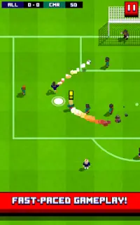 Retro Soccer - Arcade Football Game Screen Shot 1