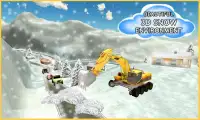 Snow Plow Truck Driver Sim 3D Screen Shot 2