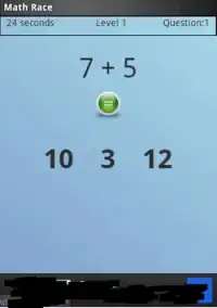 Math Race (The Math Game) Screen Shot 3