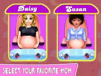 Pregnant Mom & Baby Twins Newborn Care Nursery Screen Shot 5