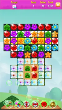 Flower Match Blast – Garden Puzzle Game Screen Shot 7