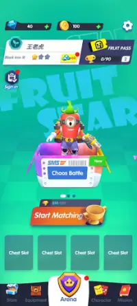 Fruit BangBang-Paper.io 3D＆fun Screen Shot 0