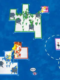 War of Rafts: Crazy Sea Battle Screen Shot 13