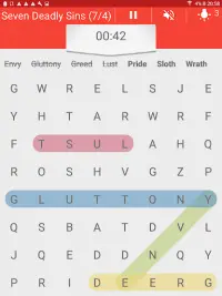 Bible Game - Word Search Screen Shot 3